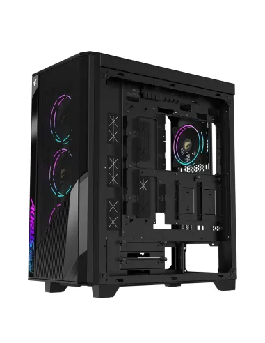 GIGABYTE GB-AC500G ST carcasa de ordenador Midi Tower Negro