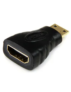 StarTech.com Adaptador Mini HDMI a HDMI -HDMI Ultra HD 4K 30Hz de Alta Velocidad - HDMI 1.4 - Conectores Chapados en Oro -