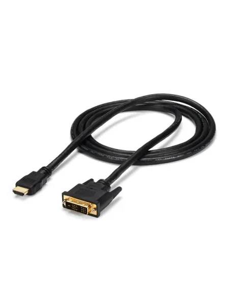 StarTech.com Cable Adaptador Conversor HDMI a DVI-D de 1,8m - Macho a Macho - Convertidor de Vídeo - Negro