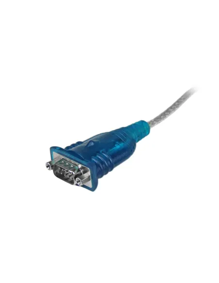 StarTech.com Cable Adaptador USB a Serie RS232 de 1 Puerto Serial DB9 - Macho a Macho