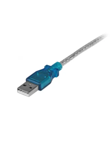 StarTech.com Cable Adaptador USB a Serie RS232 de 1 Puerto Serial DB9 - Macho a Macho
