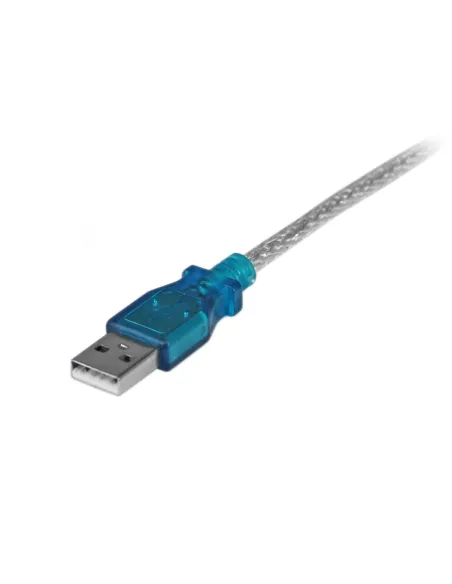 StarTech.com Cable Adaptador USB a Serie RS232 de 1 Puerto Serial DB9 - Macho a Macho