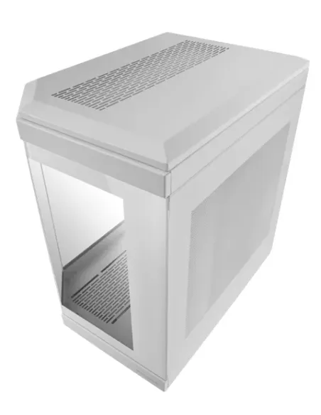 Mars Gaming MC-3T, Caja Gaming Custom ATX, Triple Ventana Cristal Templado Continuo, Soporte Refrigeración Líquida Completo,