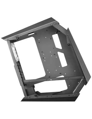 Mars Gaming MC51, Caja PC Gaming ATX, Doble Cristal Templado, 5x Ventilador RGB 12cm, Negro