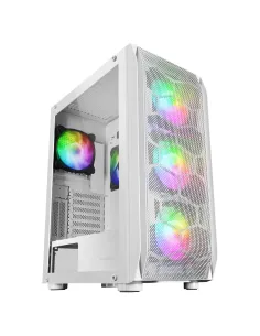 Mars Gaming MC-KX, Torre Gaming Premium E-ATX, Sistema CPU Freezer, 5 Ventiladores ARGB Ultra-silenciosos, Controladora ARGB y