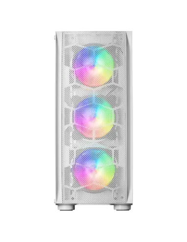 Mars Gaming MC-KX, Torre Gaming Premium E-ATX, Sistema CPU Freezer, 5 Ventiladores ARGB Ultra-silenciosos, Controladora ARGB y