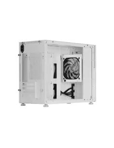 Mars Gaming MC-LCD, Caja PC Compacta Micro-ATX, Pantalla LCD IPS 8", Rejilla Mesh Lateral, Superior y Frontal, Ventana Lateral 2