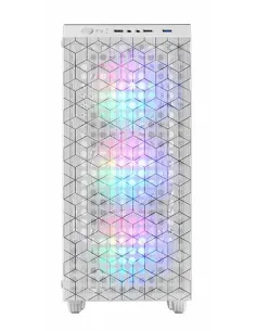 Mars Gaming MC-MAG, Caja Gaming ATX, Ventana Lateral Completa Cristal Templado, Doble Rejilla Magnética Antipolvo Frontal +