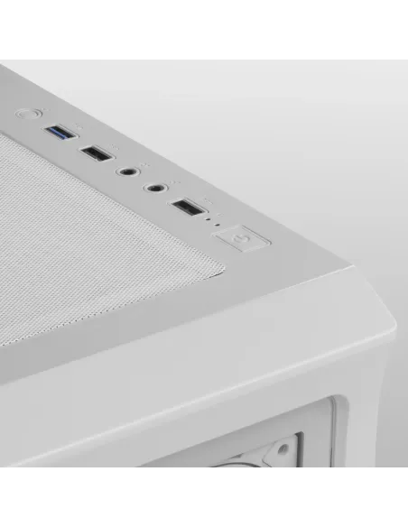 Mars Gaming MC-NEO, Torre Gaming XXL E-ATX, Ventana Lateral y Frontal Cristal Templado, 4X Ventiladores ARGB 120mm + Ventilador