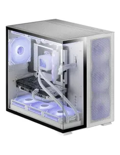 Mars Gaming MC-NOVA2, Caja Gaming Custom XXL E-ATX, Doble Cristal Templado Continuo Sin Marco, Soporte Completo Refrigeración 2