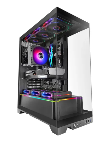 Mars Gaming MCPRISMA carcasa de ordenador Midi Tower Negro