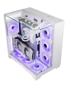 Mars Gaming MCVISIONW carcasa de ordenador Midi Tower Blanco 2