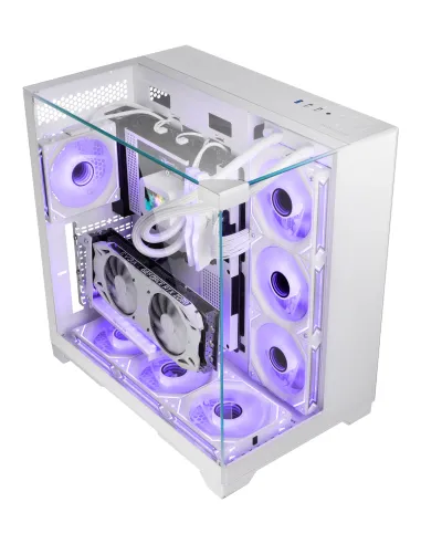 Mars Gaming MCVISIONW carcasa de ordenador Midi Tower Blanco