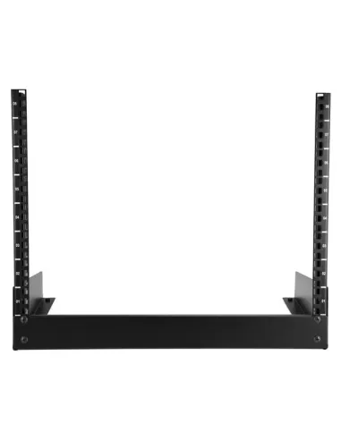 StarTech.com Rack de Sobremesa de 8U de 2 Columnas - Armario Rack de Servidores con Marco Abierto