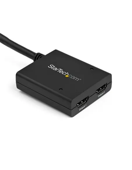 StarTech.com Multiplicador de Vídeo HDMI de 2 Puertos - Splitter HDMI 4k 30Hz de 2x1 Alimentado por USB