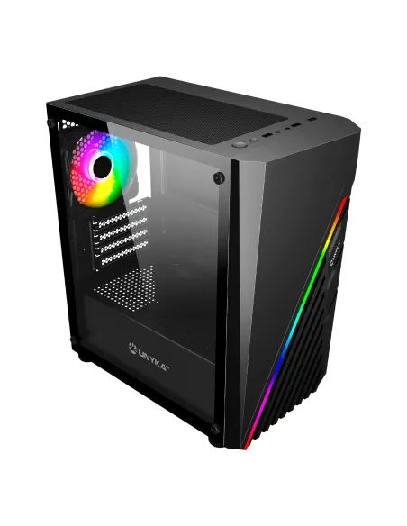 UNYKAch Caja Micro ATX MINI GLAYZE