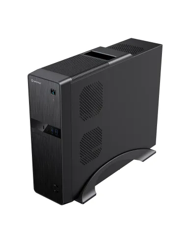 UNYKAch Caja Ordenador Micro ATX UK2011 Con Fuente de Alimentación SFX de 450W incluida, 2 Conectores USB 3.0 y 2 Conectores