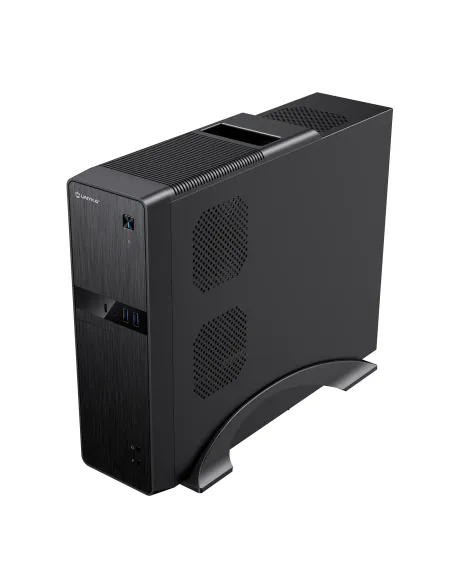 UNYKAch Caja Ordenador Micro ATX UK2011 Con Fuente de Alimentación SFX de 450W incluida, 2 Conectores USB 3.0 y 2 Conectores