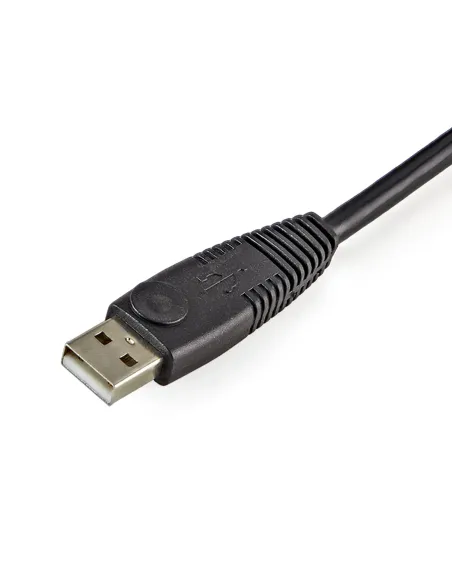 StarTech.com Cable KVM 4 en 1 de 1,8m con DVI USB Audio y Micrófono