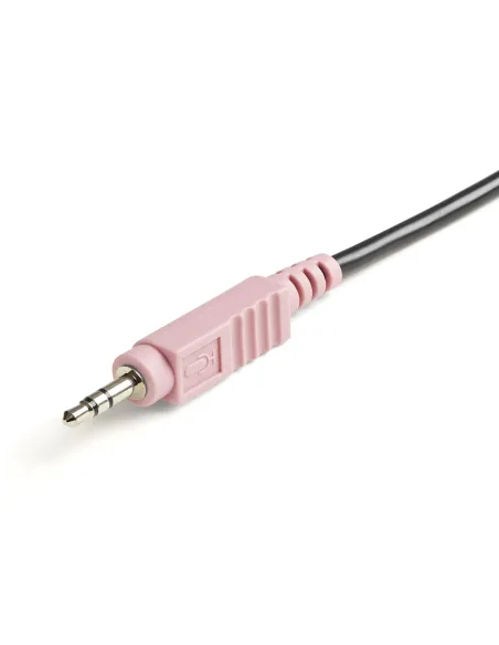 StarTech.com Cable KVM 4 en 1 de 1,8m con DVI USB Audio y Micrófono