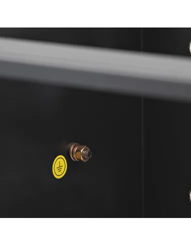 StarTech.com WALLMOUNT4 armario rack 4U Bastidor de pared Negro