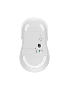 Logitech Signature M650 L for Business, Ratón inalámbrico, para manos grandes, Logi Bolt, Bluetooth, SmartWheel, Blanco
