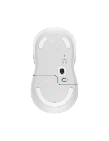 Logitech Signature M650 L for Business, Ratón inalámbrico, para manos grandes, Logi Bolt, Bluetooth, SmartWheel, Blanco