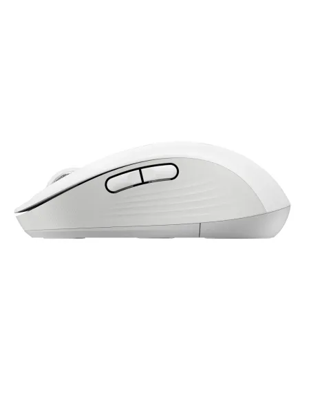 Logitech Signature M650 L for Business, Ratón inalámbrico, para manos grandes, Logi Bolt, Bluetooth, SmartWheel, Blanco