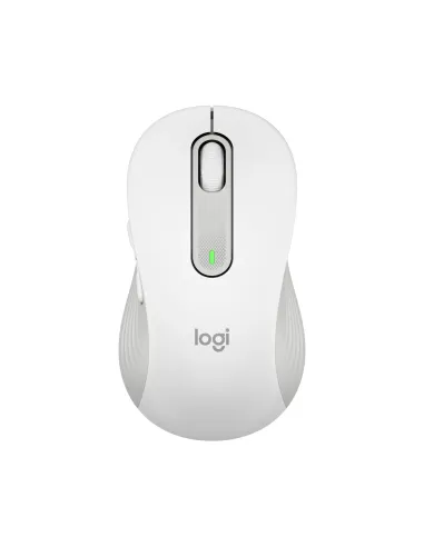 Logitech Signature M650 L for Business, Ratón inalámbrico, para manos grandes, Logi Bolt, Bluetooth, SmartWheel, Blanco