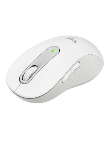 Logitech Signature M650 L for Business, Ratón inalámbrico, para manos grandes, Logi Bolt, Bluetooth, SmartWheel, Blanco