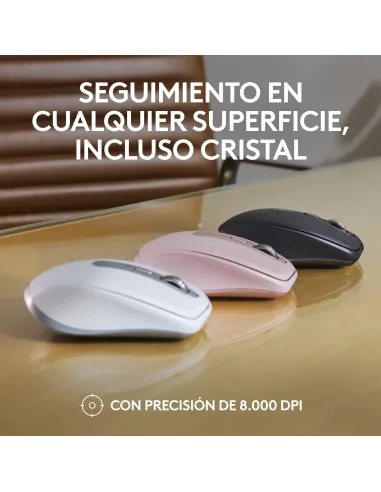 Logitech 910-006931 ratón Oficina mano derecha RF Wireless + Bluetooth Laser 8000 DPI