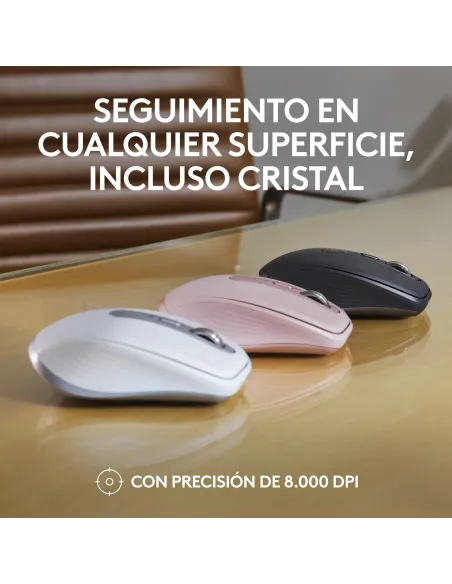 Logitech 910-006931 ratón Oficina mano derecha RF Wireless + Bluetooth Laser 8000 DPI