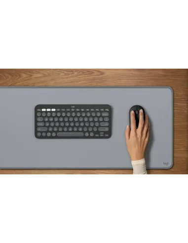 Logitech 910-007015 ratón Viajes Ambidextro RF Wireless + Bluetooth Óptico 4000 DPI