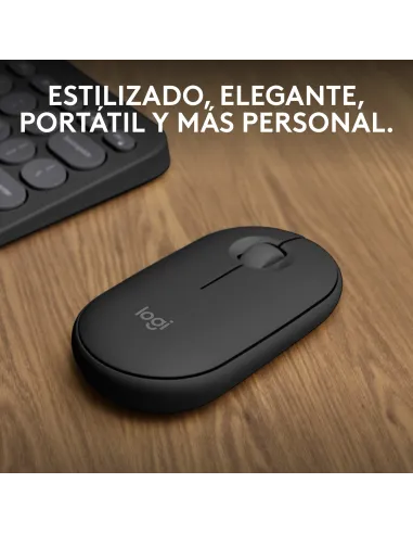 Logitech 910-007015 ratón Viajes Ambidextro RF Wireless + Bluetooth Óptico 4000 DPI