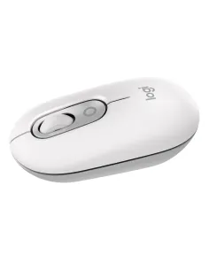 Logitech POP Mouse, ratón inalámbrico Bluetooth compacto y portátil con botones programables y clics discretos, tecnología