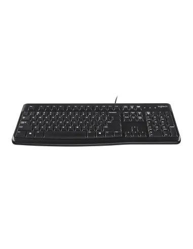 Logitech Keyboard K120 for Business teclado Universal USB QWERTY Inglés Negro