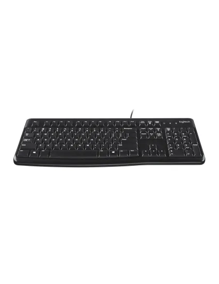 Logitech Keyboard K120 for Business teclado Universal USB QWERTY Inglés Negro
