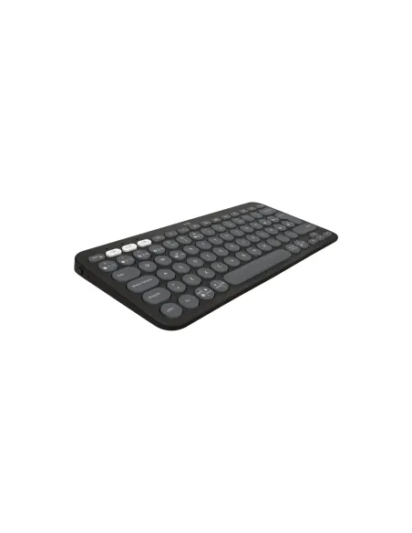 Logitech 920-012227 teclado Ratón incluido Universal RF Wireless + Bluetooth QWERTY Español Grafito