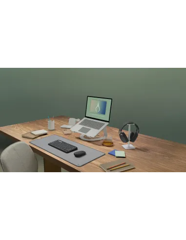 Logitech 920-012227 teclado Ratón incluido Universal RF Wireless + Bluetooth QWERTY Español Grafito