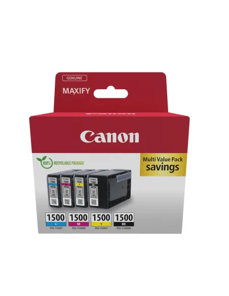 Canon 9218B006 cartucho de tinta 4 pieza(s) Original Negro, Cian, Magenta, Amarillo