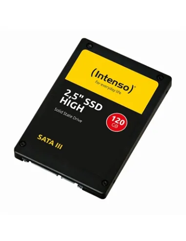 Disco duro interno solido ssd intenso high 120gb 2.5pulgadas sata3