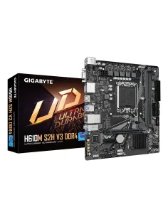 GIGABYTE H610M S2H V3 DDR4 Placa base - Compatible con procesadores Intel Core 14th CPUs, 4+1+1 Hybrid Digital VRM, up to