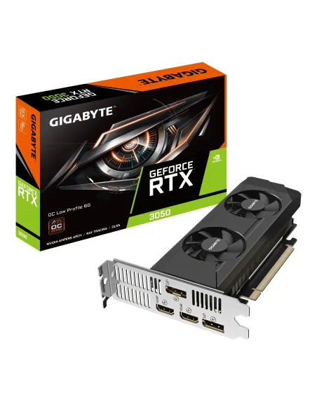 GIGABYTE GeForce RTX 3050 OC Low Profile 6G NVIDIA 6 GB GDDR6
