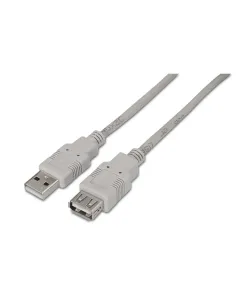 AISENS A101-0012 cable USB USB 2.0 1 m USB A Beige