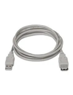 AISENS A101-0012 cable USB USB 2.0 1 m USB A Beige 2