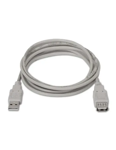 AISENS A101-0014 cable USB USB 2.0 3 m USB A Beige