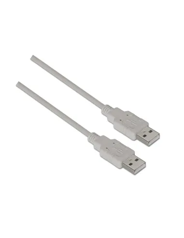 AISENS A101-0021 cable USB USB 2.0 1 m USB A Beige