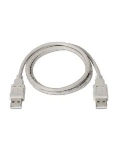 AISENS A101-0021 cable USB USB 2.0 1 m USB A Beige 2