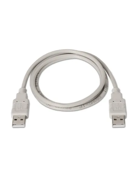 AISENS A101-0021 cable USB USB 2.0 1 m USB A Beige
