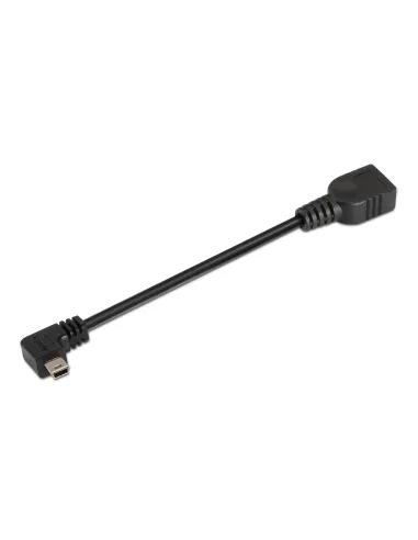 AISENS A101-0034 cable USB USB 2.0 0,15 m Mini-USB B USB A Negro